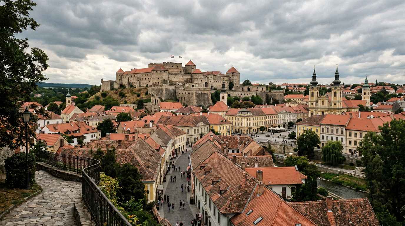 Eger esti fényekben